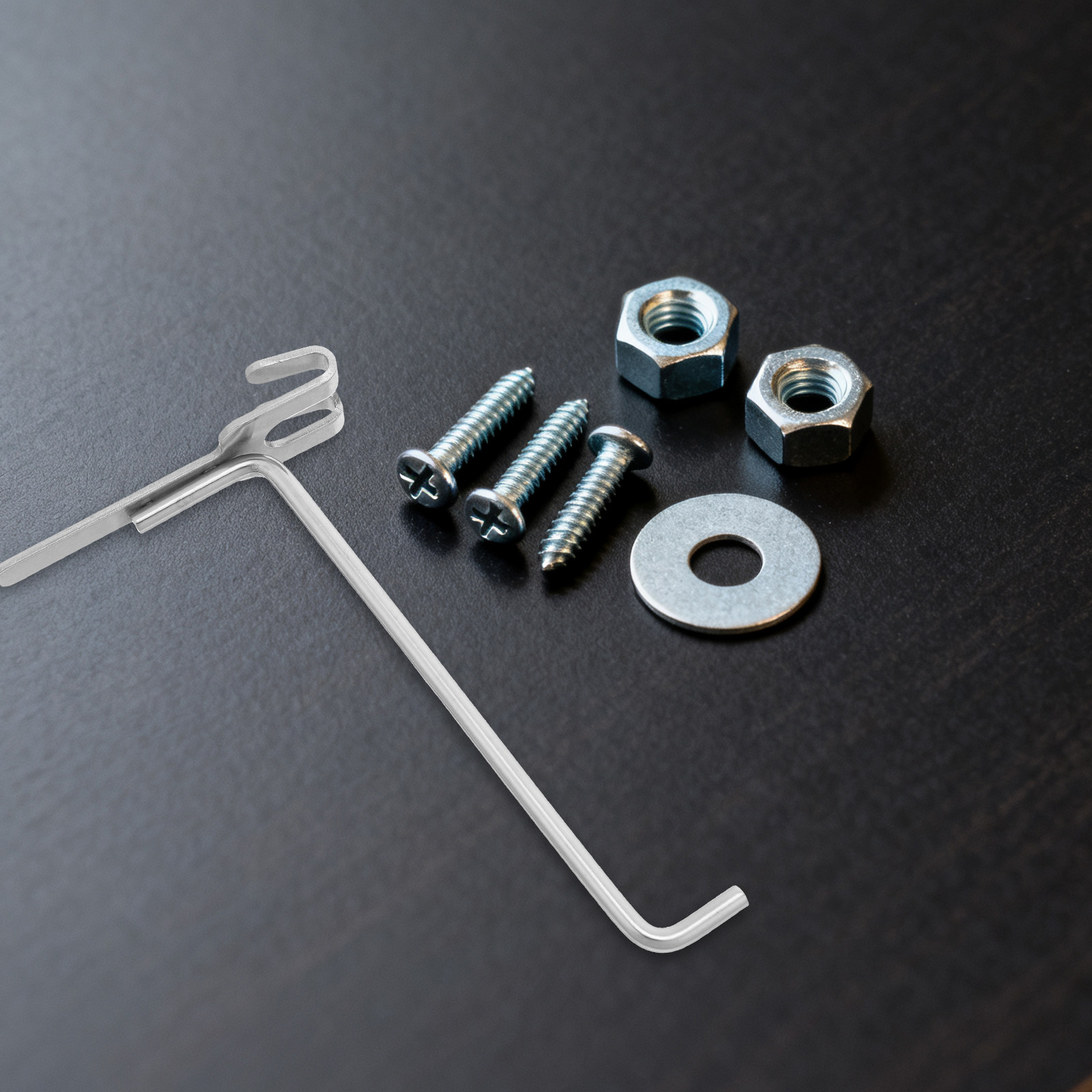 Workshop Tools Shelf - 6 crochets pour panneau perforé en