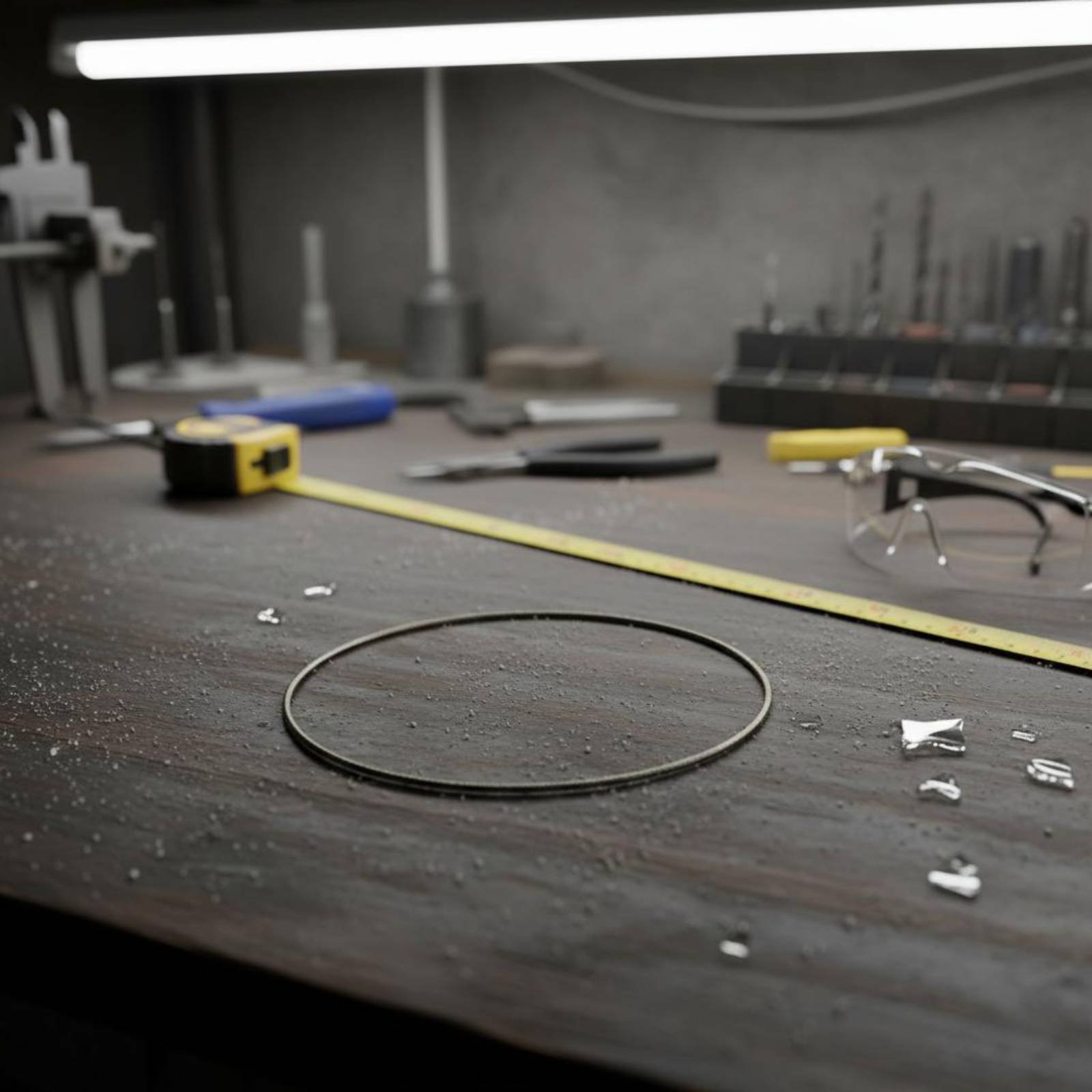 Power Tools In Workshop - Lame de coupe en boucle continue