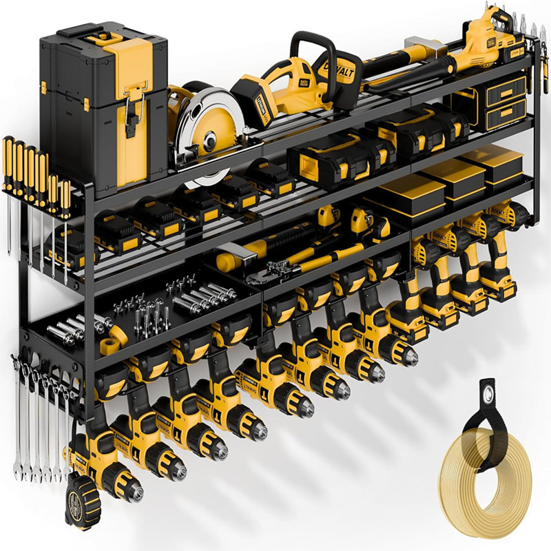 Workshop Tools Shelf - Grand organisateur d'outils électriques, support mural