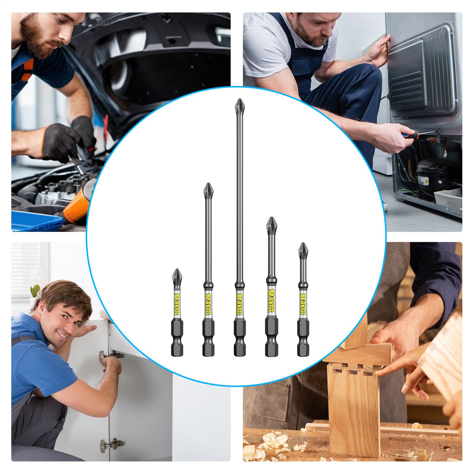Jeu de 5 embouts de tournevis  - Workshop With Tools avis et prix