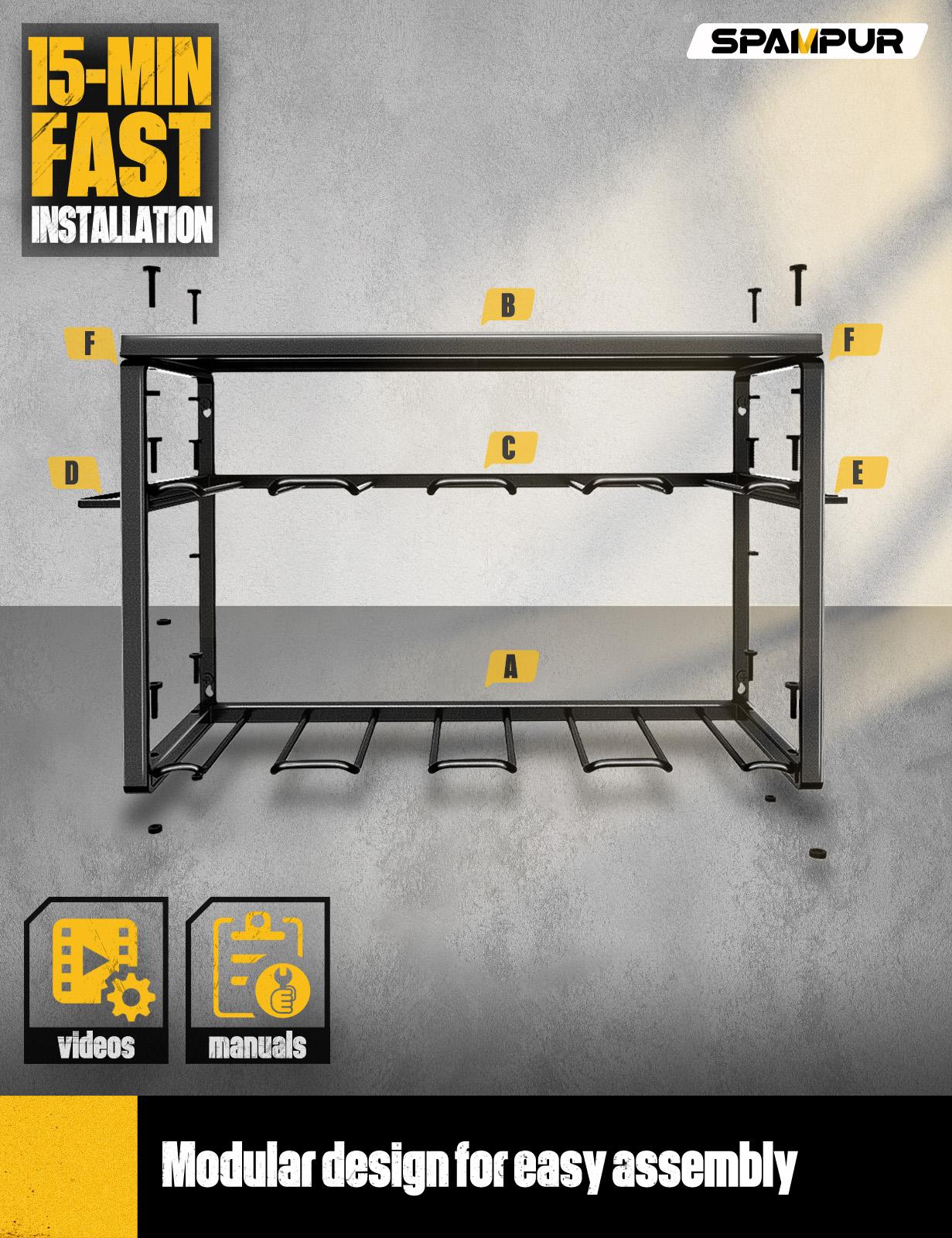 Organisateur d'outils électriq - Workshop Tools Shelf avis et prix