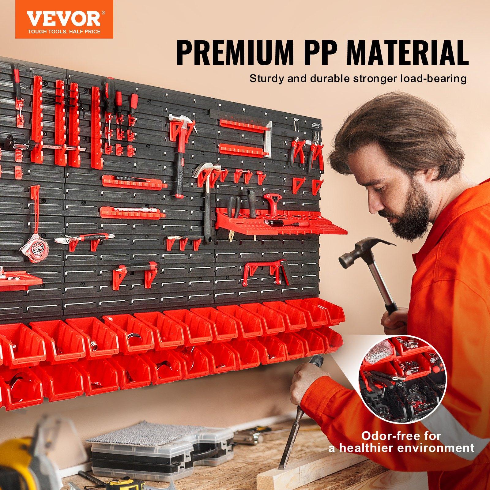 Organisateur mural à 30 compar - Workshop Tools Rack avis et prix