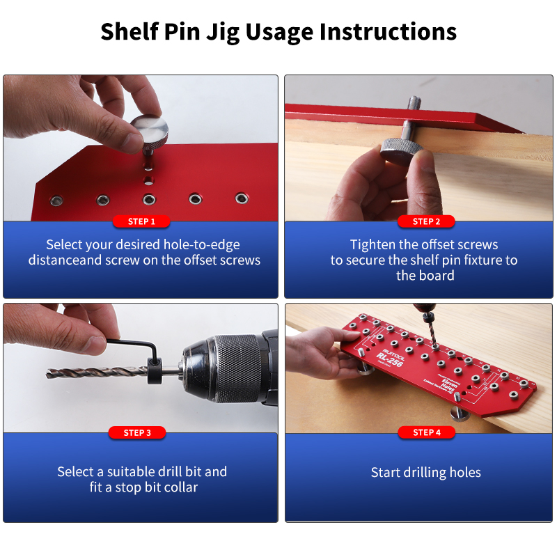 Jeu de gabarit de goupille d'é - Workshop Tools Shelf avis et prix