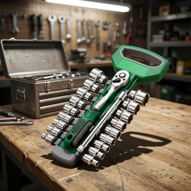 Jeu de douilles à cliquet 1/4  - Tools For Motorcycle Workshop avis et prix