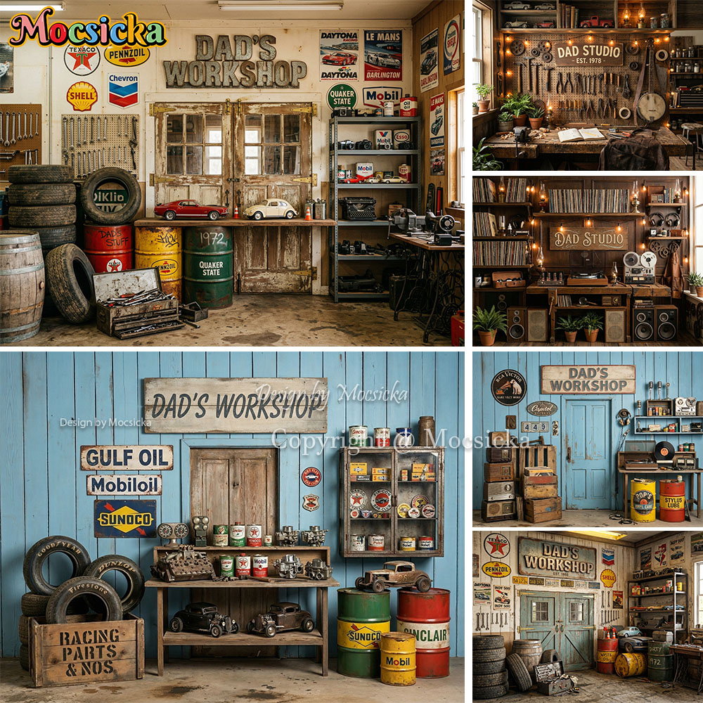 Mocsicka Dad's Workshop Photog - Workshop Tools Background avis et prix