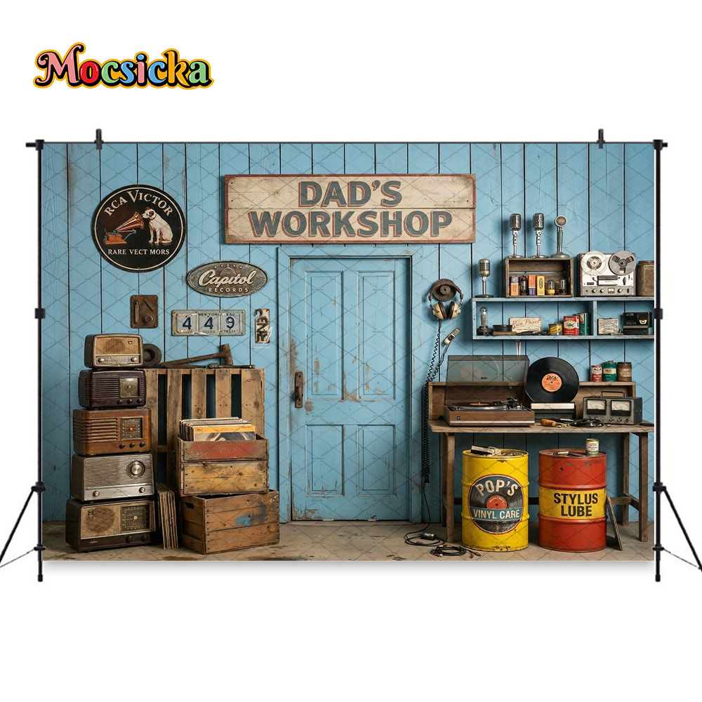 Mocsicka Dad's Workshop Photog - Workshop Tools Background avis et prix