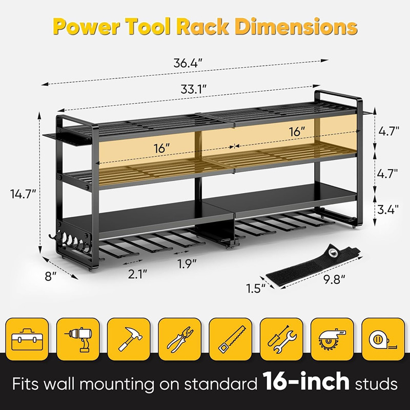 Grand organisateur d'outils él - Workshop Tools Shelf avis et prix