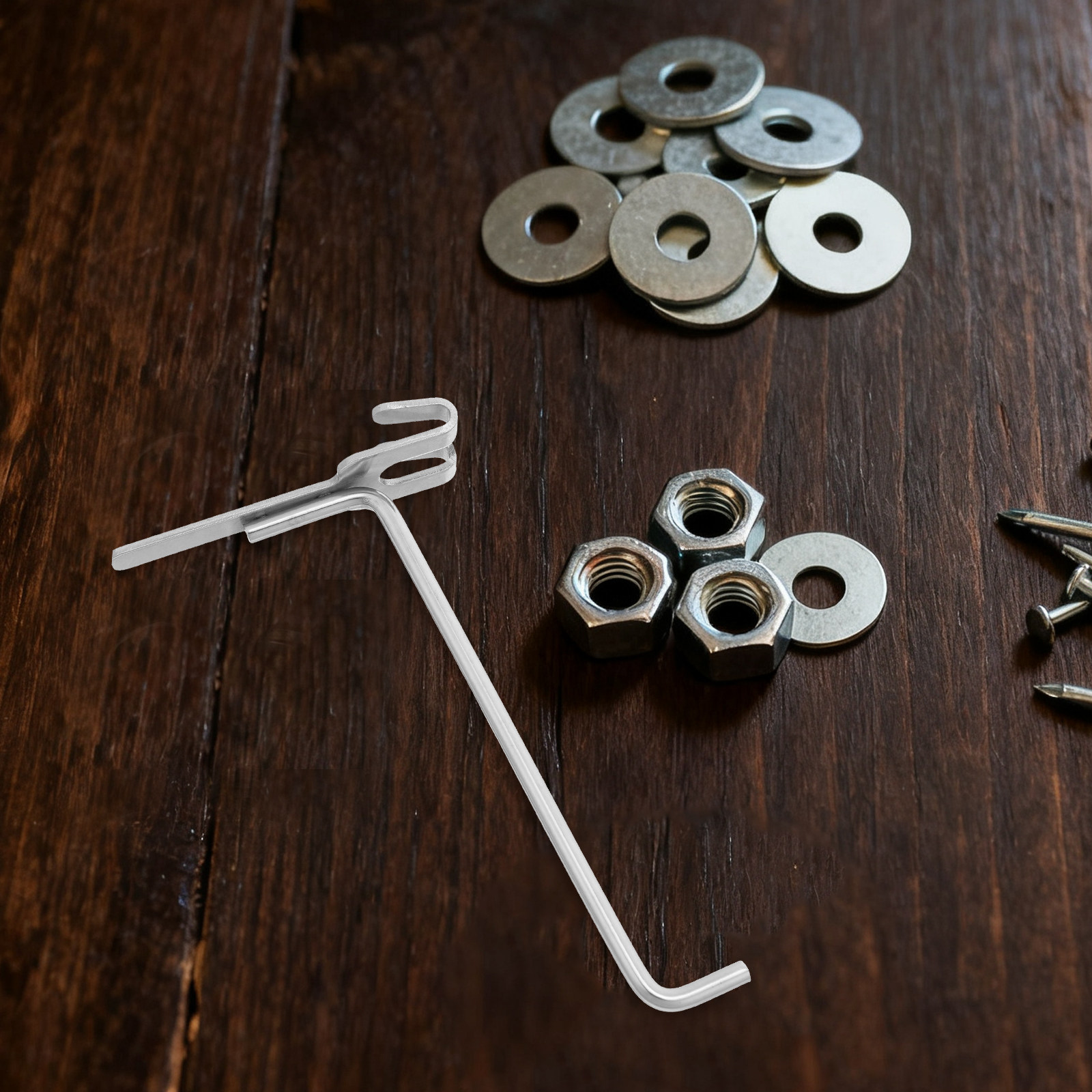 6 pièces de crochets en acier  - Workshop Tools Shelf avis et prix