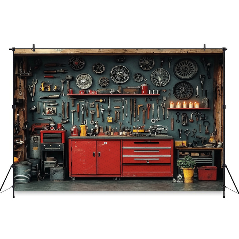 Toile de fond photographique M - Workshop Tools Background avis et prix