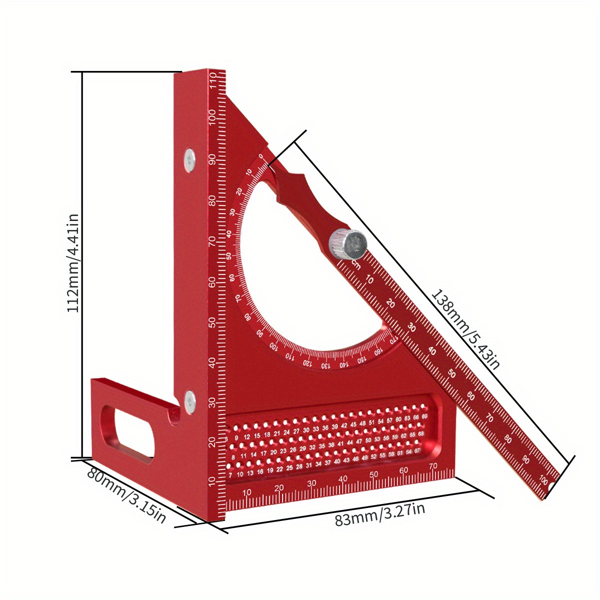 Rapporteur carré de menuiserie - Dovetail Marking Guide avis et prix