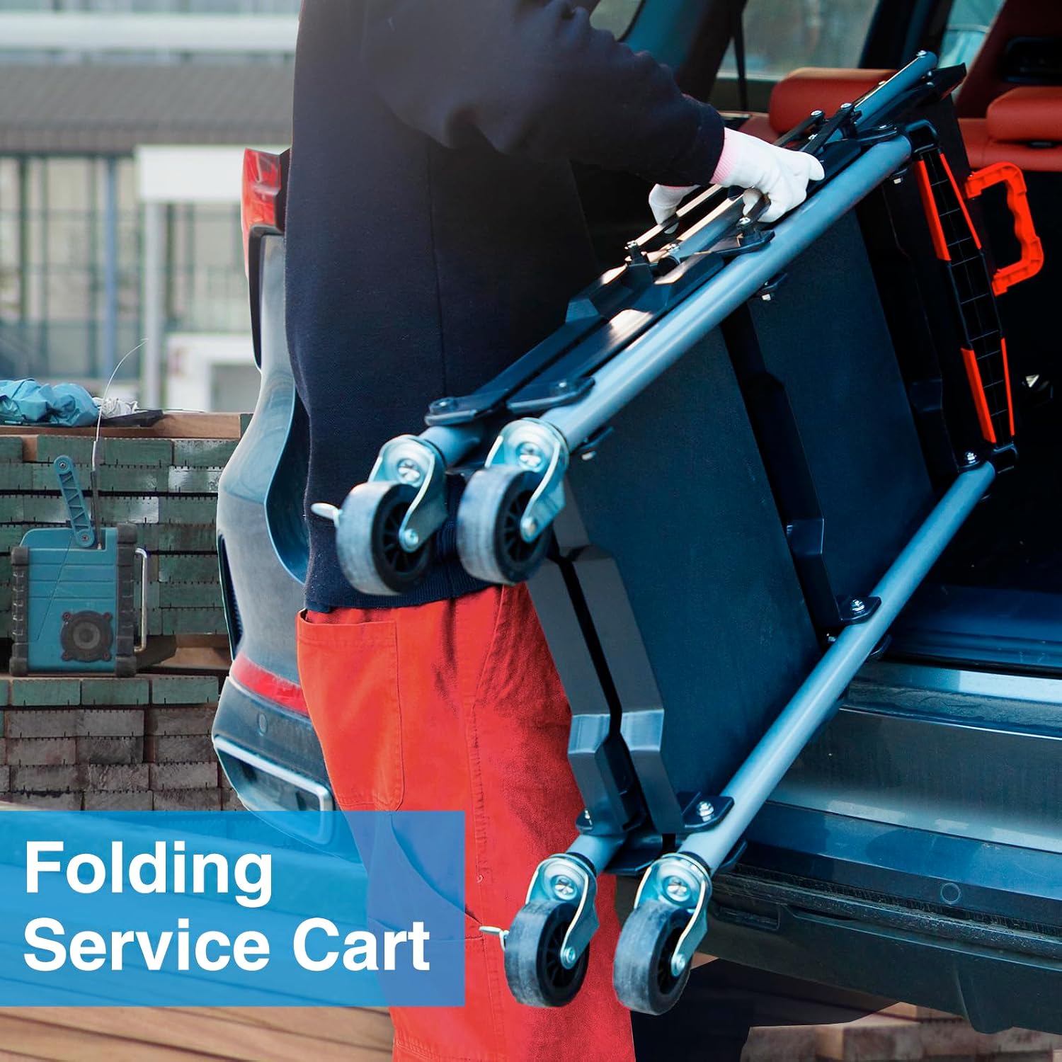 Chariot de service pliable à 3 - Workshop Tools Shelf avis et prix
